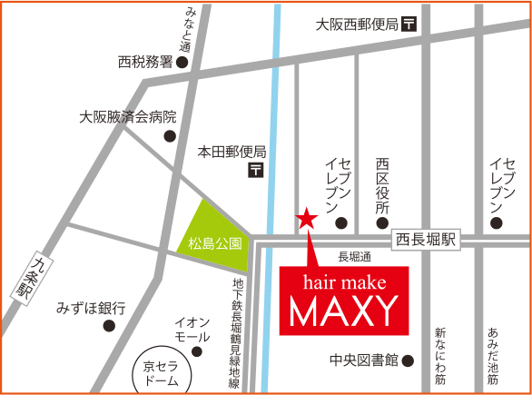MAXY　地図 MAP